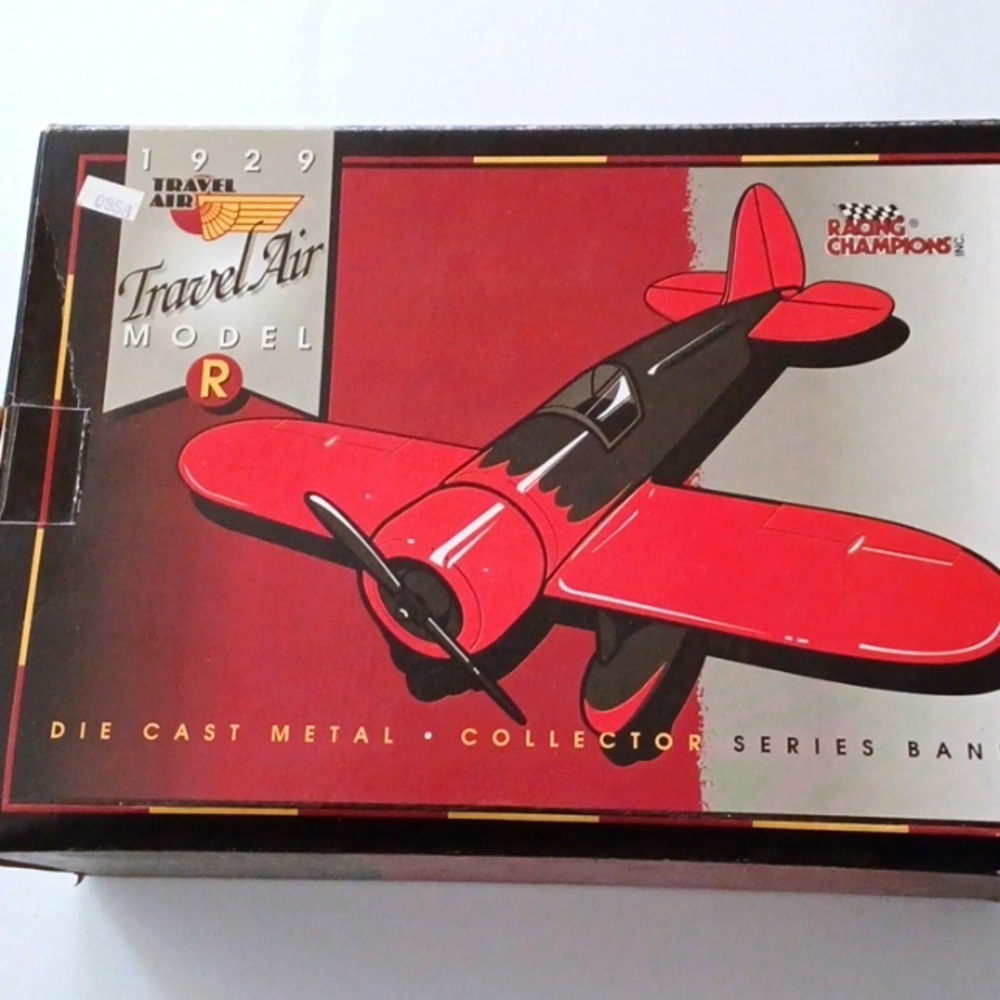 RUSTY WALLACE Racing Champions 1932 Lockheed Vega Model #5 Bank